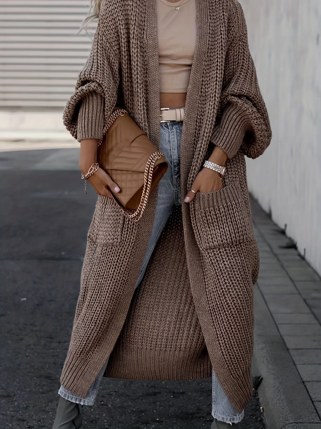 Emily |  Effen Open Front Pocket Vest