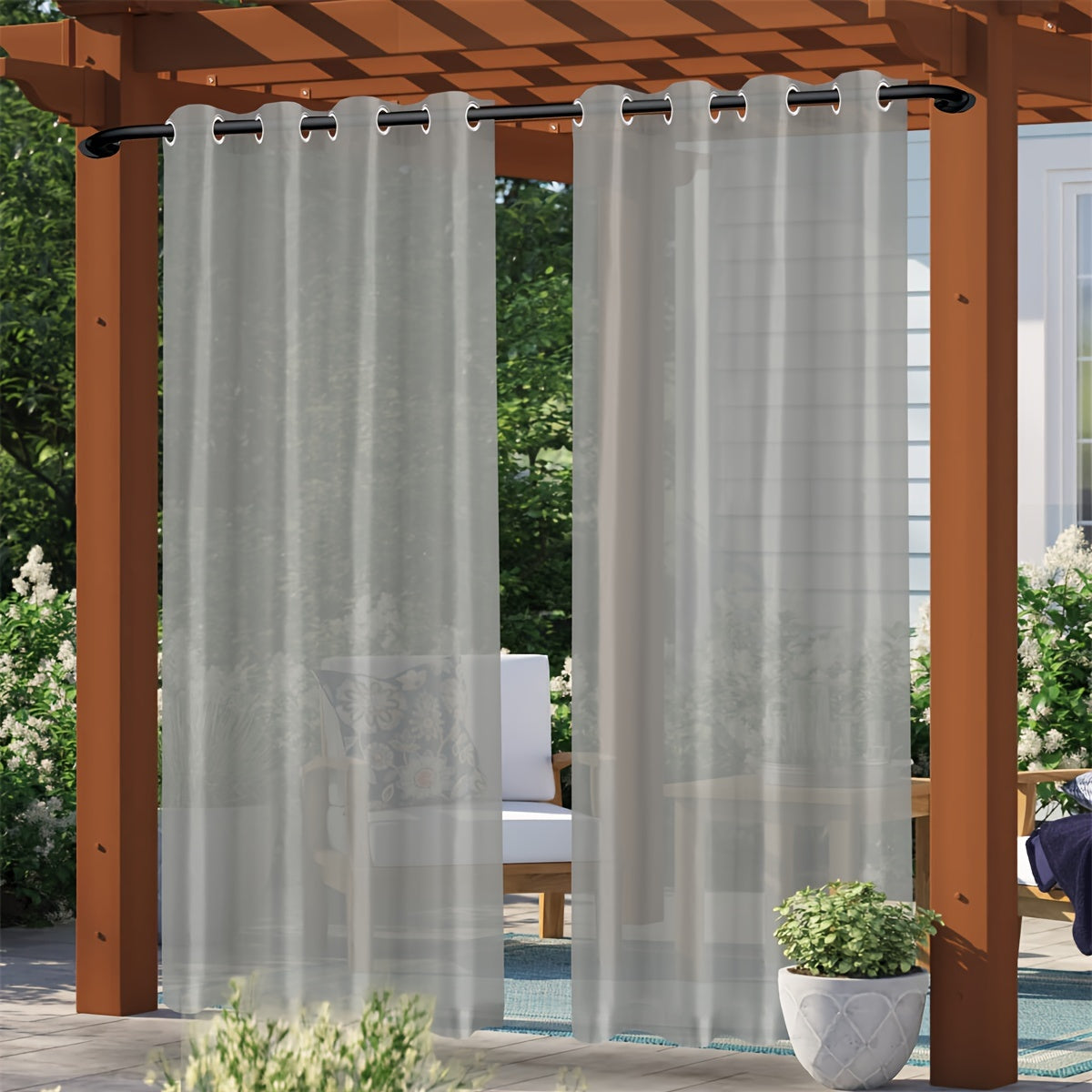 Elegant Sheer Curtains | Waterdicht en stijlvol voor elke ruimte
