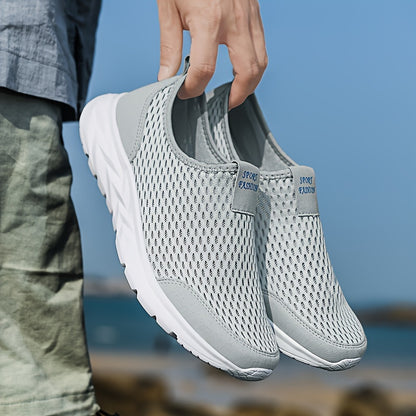 Noah | Heren Casual Ademend Mesh Instapschoenen