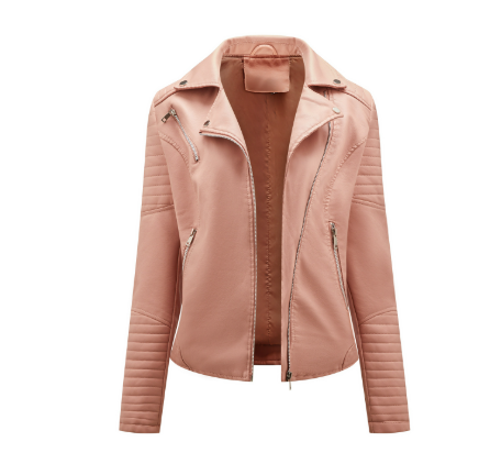Emily | Effen Leren Bikerjas