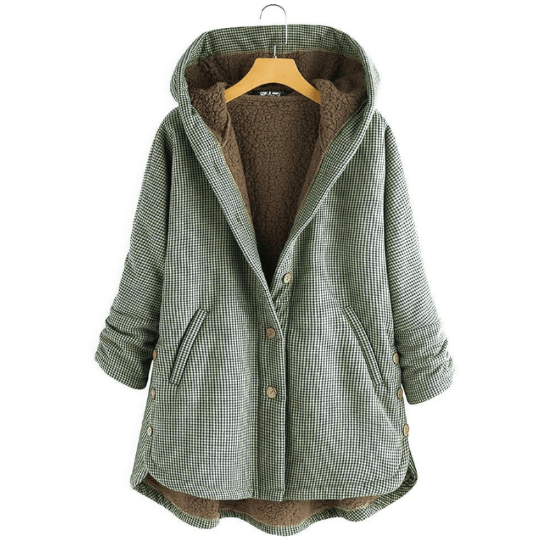 Noa | Warme en Luxueuze Teddy Jas met Capuchon