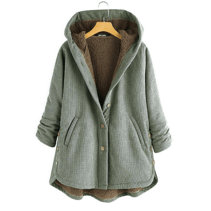 Noa | Warme en Luxueuze Teddy Jas met Capuchon