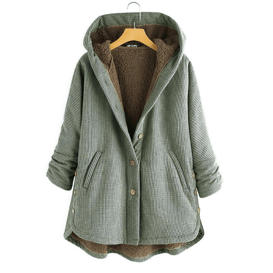 Noa | Warme en Luxueuze Teddy Jas met Capuchon