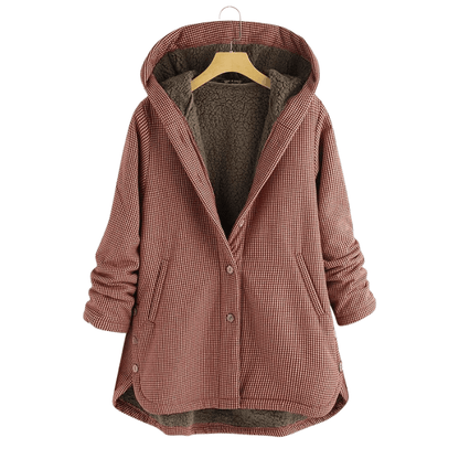 Noa | Warme en Luxueuze Teddy Jas met Capuchon