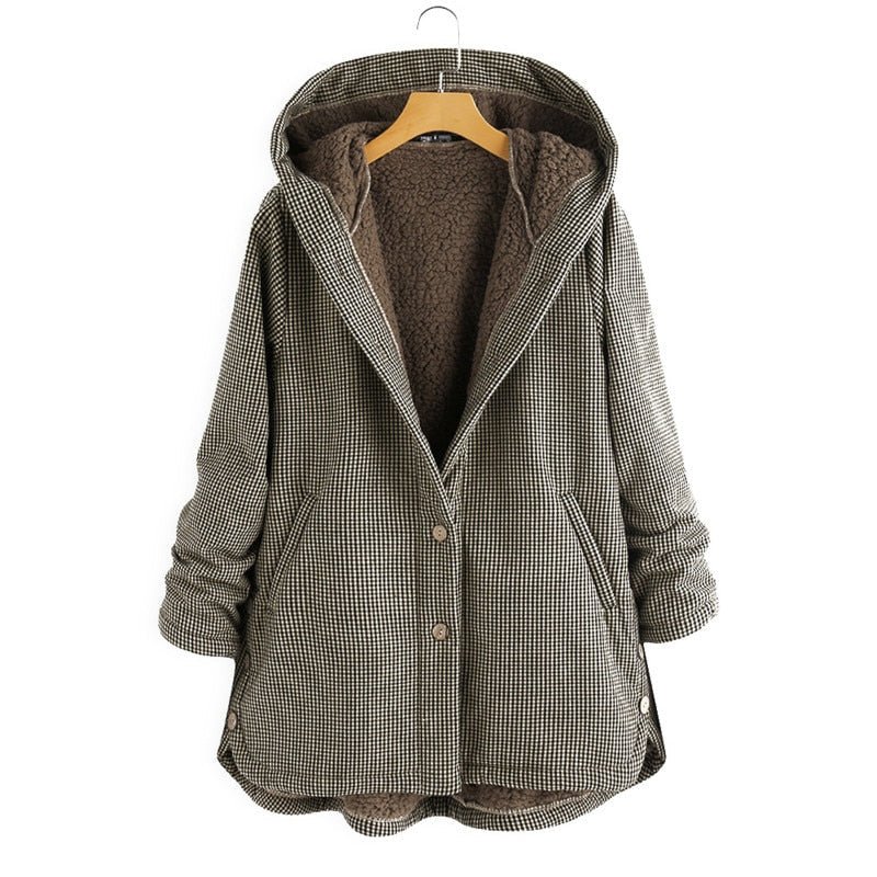 Noa | Warme en Luxueuze Teddy Jas met Capuchon