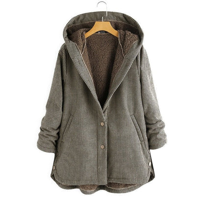 Noa | Warme en Luxueuze Teddy Jas met Capuchon