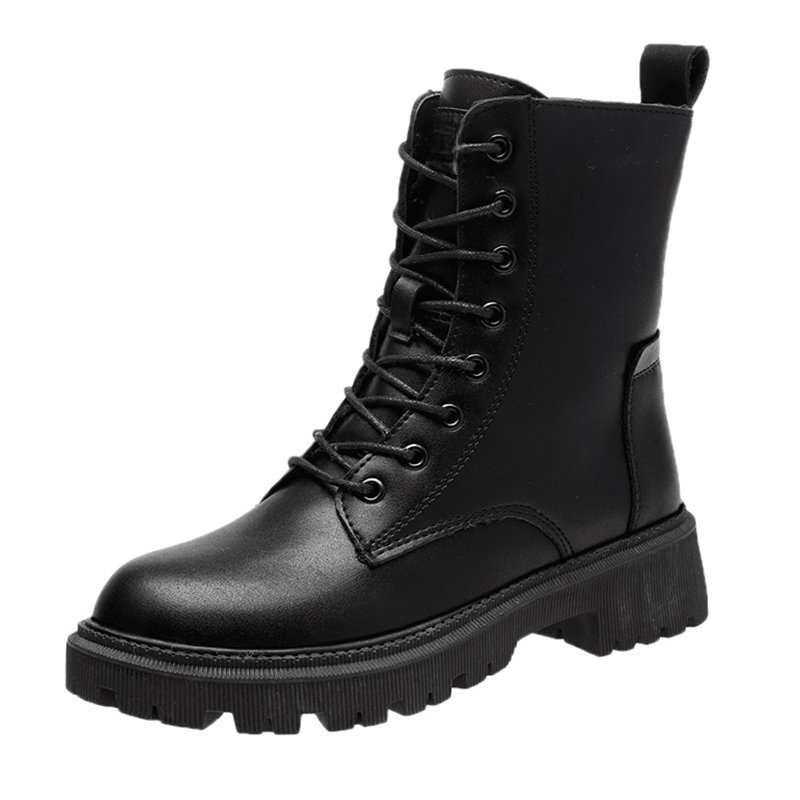 Lola| Luxe en Warme Zwarte Winterlaarzen
