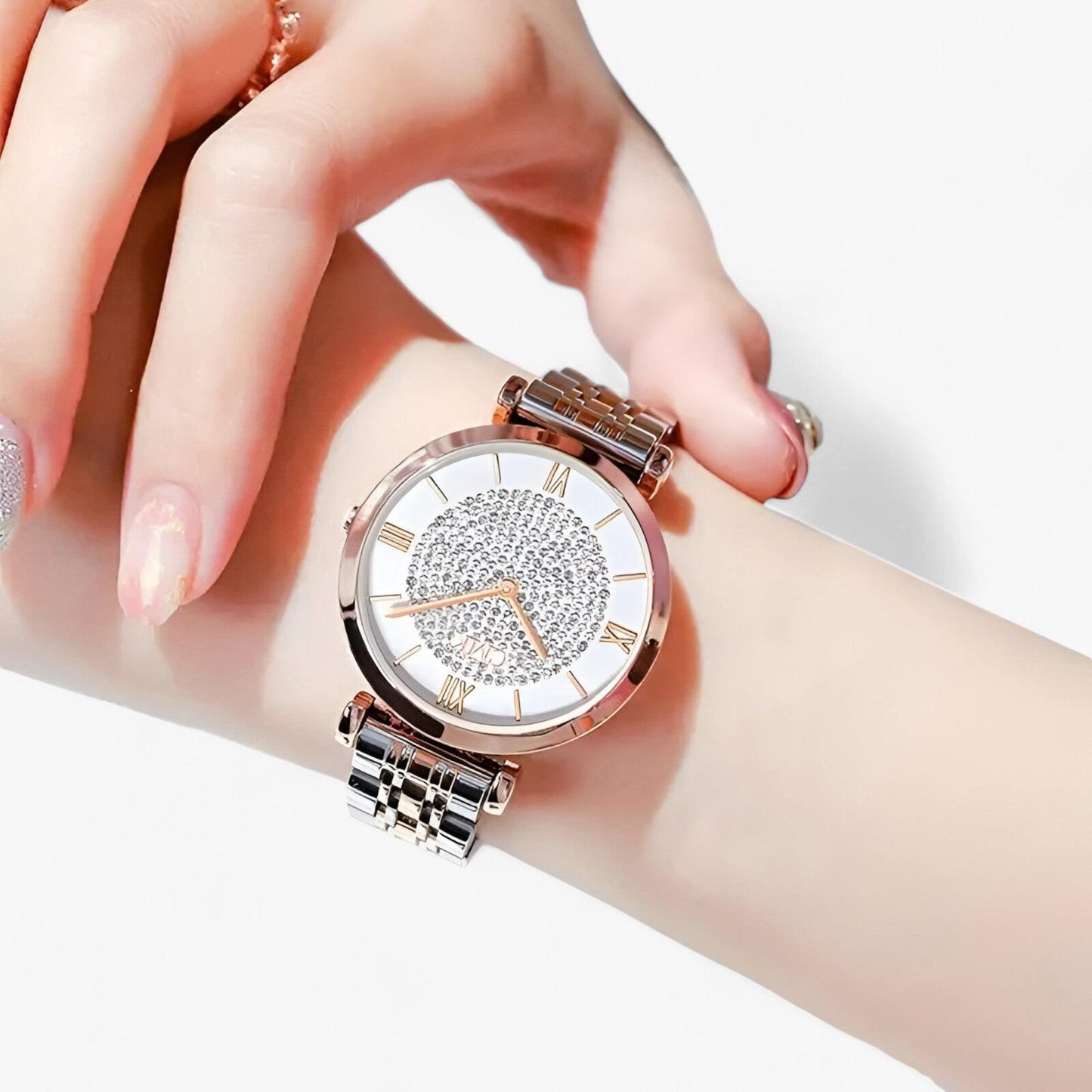 Maya - Luxe RVS Horloge - Elegant en Tijdloos voor Dames