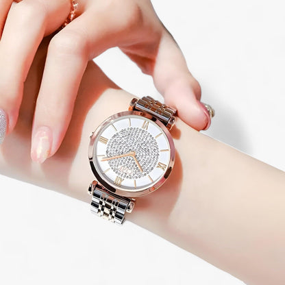 Maya - Luxe RVS Horloge - Elegant en Tijdloos voor Dames