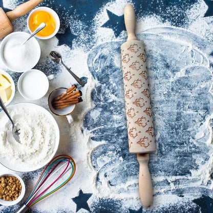 Christmas Cookie Roller | Maak Perfecte Koekjes met Prachtige Gravures