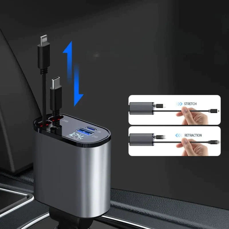 ChargeMate | Supersnelle autolader voor een zorgeloze autorit!