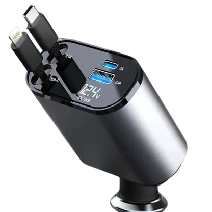 ChargeMate | Supersnelle autolader voor een zorgeloze autorit!